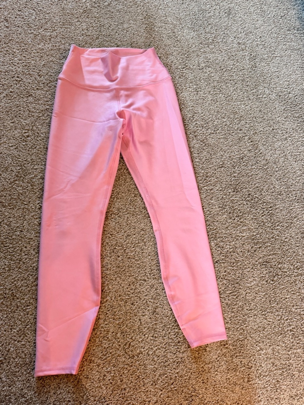 Alo Yoga Pink High-Waisted Leggings